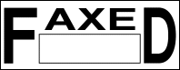 faxed