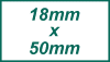 stamp size 18mmx50mm